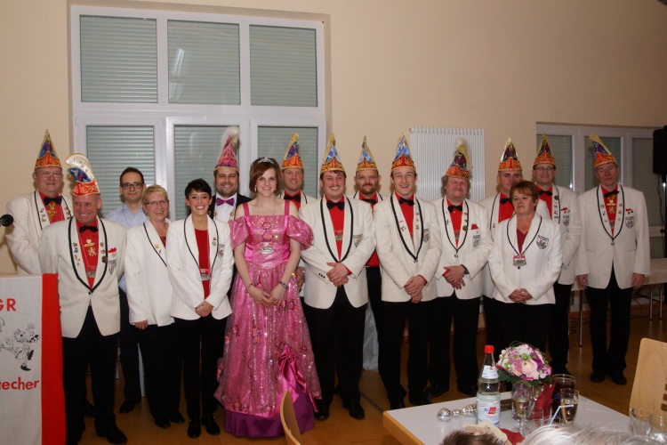 Elferrat mit Prinzenpaar